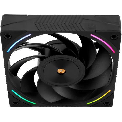 Кулер для корпуса Thermalright TL-K12R Reverse (120x120x25mm, 4-pin PWM, ARGB, 69CFM, 27dBA, 2150RPM, черный)