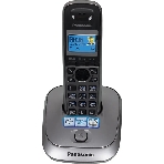 Телефон беспроводной (DECT) Panasonic KX-TG2511RUM (металик) АОН, Caller ID,спикерфон на трубке,переход в Эко режим одним нажатием