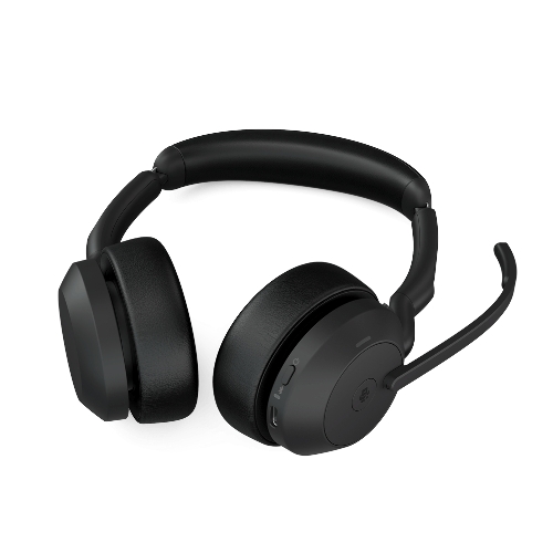 Гарнитура Jabra Evolve2 55 чёрный, беспроводная, Bluetooth, до 16 ч