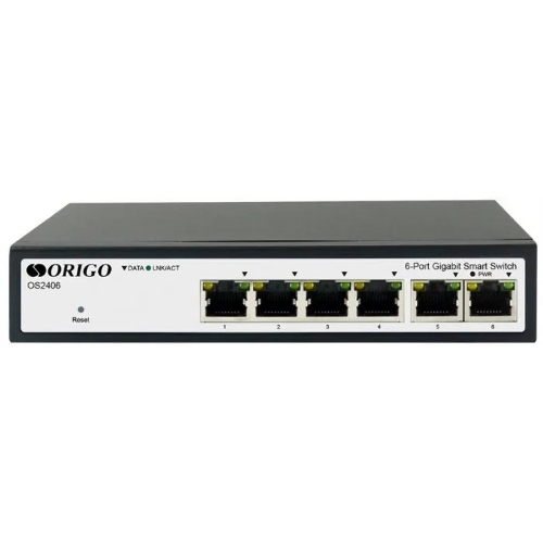 Коммутатор настраиваемый L2 6x1000Base-T ORIGO OS2406/A1A