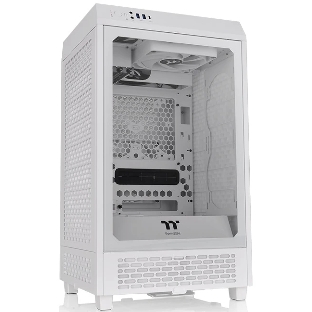 Компьютерный корпус Thermaltake The Tower 200 белый без БП miniITX 11x120мм 5x140мм 2xUSB 3.0 1xUSB3.1 audio bott PSU