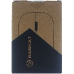 Мышь беспроводная Raskat M003WR белый, 2400 dpi, радиоканал, Bluetooth, USB, кнопки - 3