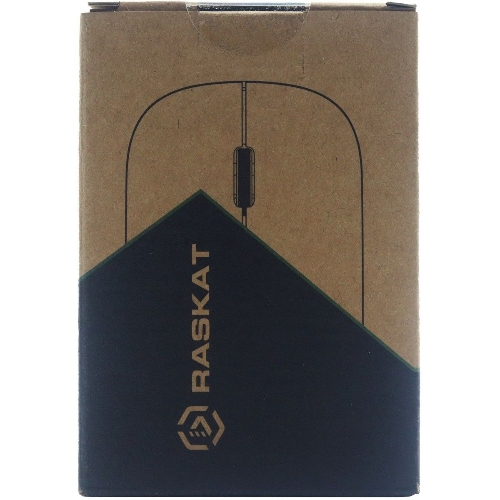 Мышь беспроводная Raskat M003WR белый, 2400 dpi, радиоканал, Bluetooth, USB, кнопки - 3