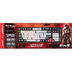 Клавиатура Defender Hawk GK-418 проводная, USB Type-A, чёрный