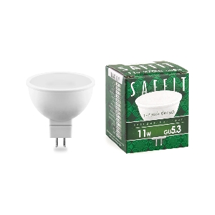 Лампа светодиодная SAFFIT SBMR1611 (55151) 11 вт 230в GU5.3 теплый