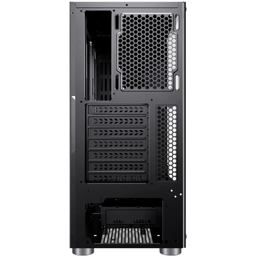 Компьютерный корпус Accord 3407 черный без БП ATX 2xUSB 2.0 2xUSB 3.0 audio bott PSU