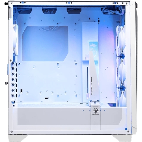 Компьютерный корпус MSI MPG GUNGNIR 300R AIRFLOW White, Midi Tower, EATX,2xUSB 3.2 Gen 1, 1xUSB 3.2 Gen2 Type-C,4x120мм PWM ARGb Fan, ARGb+PWM Control Board, Tempered Glass Window