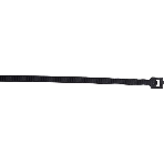 Нейлоновые стяжки Fortisflex КСС 3х150 черный 100 штук