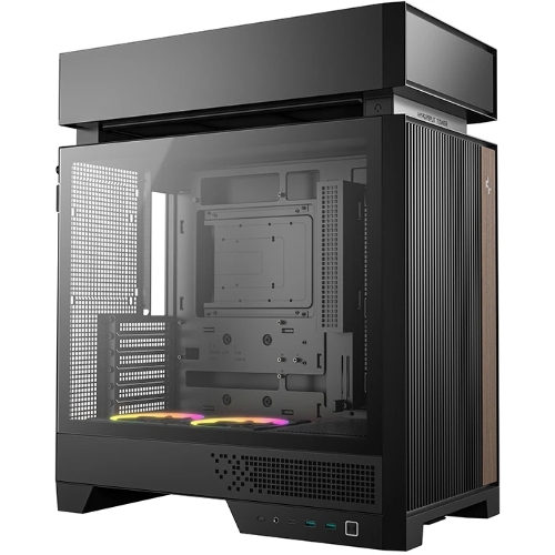 Корпус DeepCool CL660, Midi-Tower, чёрный, 2 x 120 мм