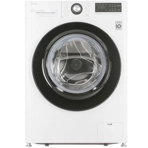 Стиральная машина LG TW4V3RS6W белый, загрузка фронтальная 10,5 кг, 1400 об/мин., класс: А
