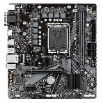 Материнская плата Gigabyte H610M H V2, LGA 1700, Intel H610, 2xDDR5, 4xSATA, 1xM.2, 1xPCIe 4.0 x16, 1xPCIe x1, 1xHDMI, 1xVGA, 1x 1Gb LAN, 2xUSB-A 3.2 Gen 1, 4xUSB-A 2.0, 3x 3.5 мм, 7.1, mATX