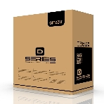 Компьютерный корпус Ginzzu D350 2хUSB 2.0,AU RGb w/o PSU