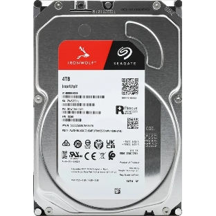 Жесткий диск HDD Seagate IronWolf 4Tb 5400rpm SATA 256Mb 3.5"
