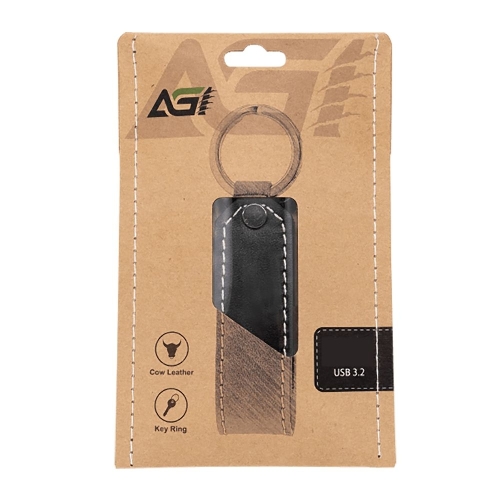 Флешка USB AGI UE238 (AGI512G32UE238), 512Gb, USB 3.2, R/W 450/450, черный