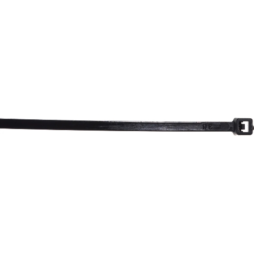 Нейлоновые стяжки Fortisflex КСС 3х150 черный 100 штук