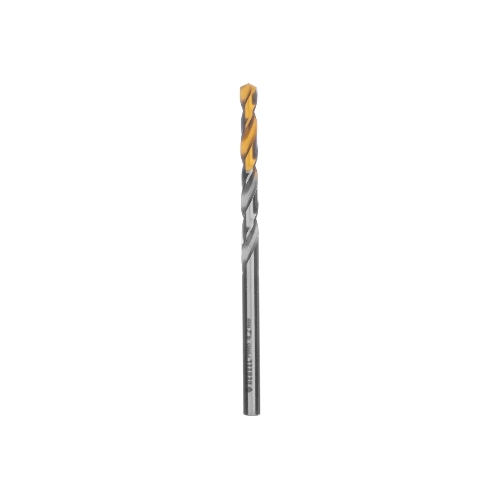 Сверло спиральное по металлу Denzel 4,2 x 75мм, Р6М5, Golden Tip