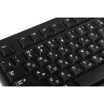 Клавиатура проводная Logitech K120 for business, USB черный (неоригинальная гравировка)