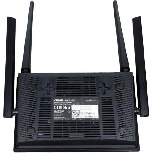 Роутер беспроводной Asus RT-AX52 AX1800 10/100/1000BASE-TX черный