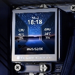 Система жидкостного охлаждения Thermalright Frozen Vision 360 V2 (360мм, LED, Black, ARGB/Fans: 3x120мм, 69CFM, 27dBA, 2150RPM/Pump height 60мм, 23dBA, 3000RPM, Rad thickness 27мм/S: 1700, 1200, 1851, 115X, 2011, 2066, AM5, AM4)