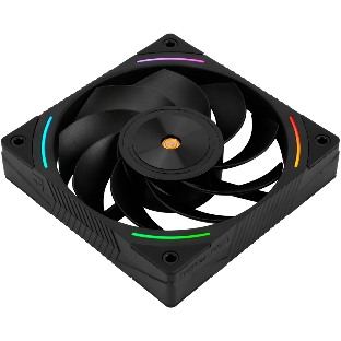 Кулер для корпуса Thermalright TL-K12R Reverse (120x120x25mm, 4-pin PWM, ARGB, 69CFM, 27dBA, 2150RPM, черный)