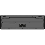 Комплект клавиатура+мышь Acer OCC501 проводной, USB, 1200 DPI, черный