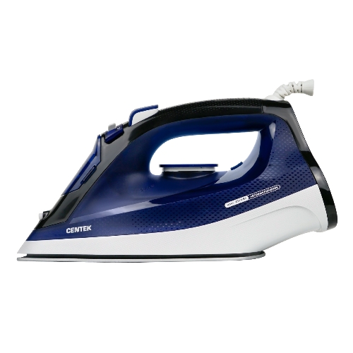 Утюг Centek CT-2308 синий, 2800 Вт, 60 г/мин, 190 г/мин, 300 мл