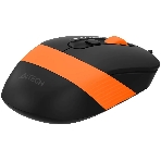 Мышь проводная A4Tech Fstyler FM10S черный/оранжевый, 1600 dpi, USB, кнопки - 4