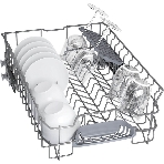 Встраиваемая посудомоечная машина Bosch SPV4EMX10E, серебристый, 44.8 см, 10 компл., 44 дБ, класс C