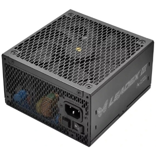 Блок питания Super Flower Power Supply Leadex III Gold, 1000 Ватт, 1000W, ATX 3.1, 140мм, 8xSATA, 4xPCI-E(6+2), 1x12VHPWR(12+4), APFC, 80+ Gold, Full Modular