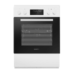 Плита электрическая Maunfeld MEC611CW09TD белый, конфорок 4 шт, духовка 59 л, 60 см x 85 см x 63 см