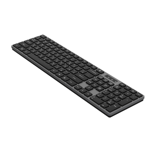 Клавиатура беспроводная Maxvi KWS-02 dark grey