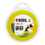 Леска для триммера Denzel FLEX CORD 96108 круглая 2,4 мм х 15 м, блистер