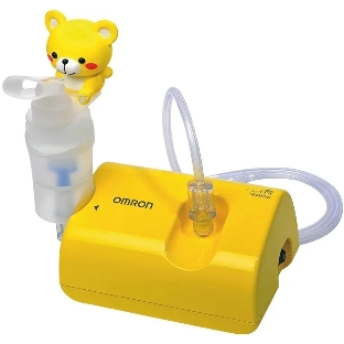 Ингалятор OMRON NE-C24 Kids компрессорный, детский, желтый
