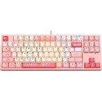 Клавиатура проводная A4Tech Bloody S87 Energy (S87 USB ENERGY PINK) USB розовый