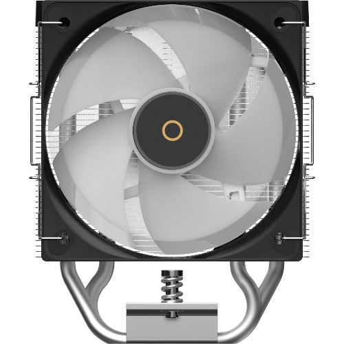 Кулер для процессора Ocypus Gamma A40 BK ARGB Digital, 100мм ARGB FAN, Top Display Panel, 4 HEAT PIPES, 4-PIN PWM, 600-2400 RPM, 29.5DBA, HYDRO BEARING, LGA115X/1200/1700/18XX, AM4/AM5