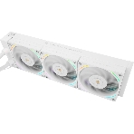 Водяное охлаждение для процессора Thermalright Hyper Vision 360 (360mm, LED, White, ARGB/Fans: 3x120mm, 69CFM, 27dBA, 2150RPM/Pump height 68mm, 6400RPM, Rad thickness 27mm/S: 1700, 1200, 1851, 115X, 2011, 2066, AM5, AM4)