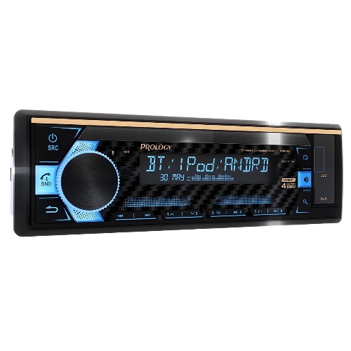 Автомагнитола Prology CMD-350, 1 DIN, Bluetooth, USB Type-A, AUX, пульт ДУ