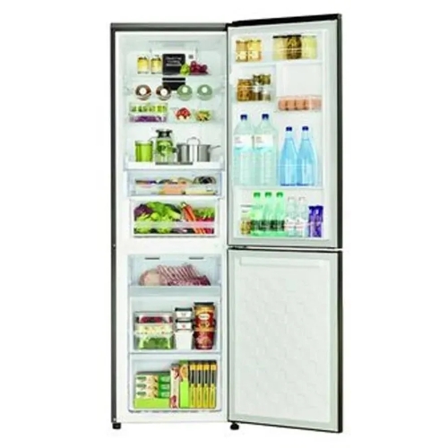 Холодильник Hitachi R-BG410PUC6 GbK черный двухкамерный 215/105л морозилка снизу, No Frost