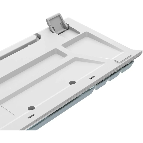 Клавиатура проводная A4Tech Fstyler FS100 Neon, USB, синий/белый