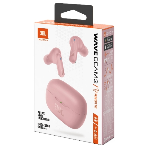Наушники JBL Wave Beam 2 розовый