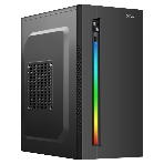 Компьютерный корпус Ginzzu D350 2хUSB 2.0,AU RGb w/o PSU