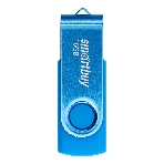 Флешка USB Smartbuy Twist Blue (SB016Gb2TWB), 16Gb, USB 2.0, R/W 15/10, синий