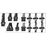Блок питания Digma ATX 700W DPSU-700W-WH RTL, 700Вт, 80 PLUS белый, 120мм черный