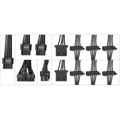 Блок питания Digma ATX 700W DPSU-700W-WH RTL, 700Вт, 80 PLUS белый, 120мм черный
