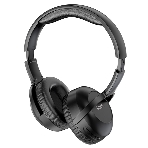 Беспроводные/проводные наушники Hoco W33 черный, полноразмерные, Bluetooth + проводной, складная конструкция, до 10 ч.
