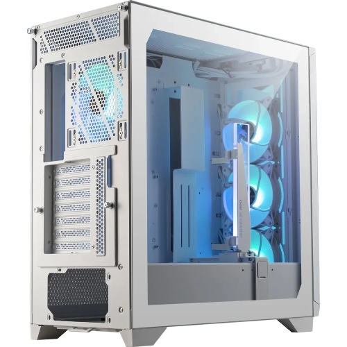 Компьютерный корпус MSI MPG GUNGNIR 300R AIRFLOW White, Midi Tower, EATX,2xUSB 3.2 Gen 1, 1xUSB 3.2 Gen2 Type-C,4x120мм PWM ARGb Fan, ARGb+PWM Control Board, Tempered Glass Window