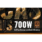 Блок питания Aerocool/Formula AC KCAS PLUS 700, 700Вт, 80 PLUS Bronze, 120мм черный (аналог Aerocool KCAS PLUS 700W)