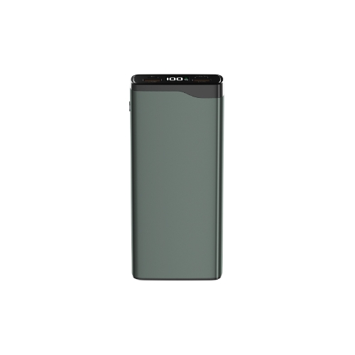 Портативный аккумулятор OLMIO QL-20, 20000mAh, 22.5W, QuickCharge3.0/PowerDelivery, LCD, серый