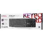 Клавиатура проводная Defender Concept HB-164, USB, черный