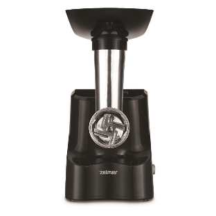 Мясорубка электрическая Zelmer ZMM1520B черный, 1500 Вт, 1.5 кг/мин, реверс, насадки - 3